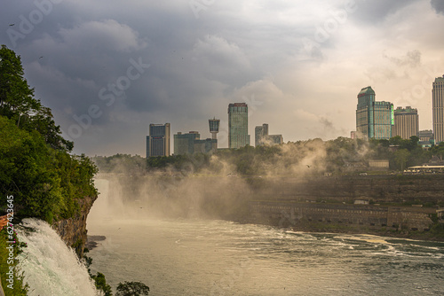 A view of Canada from Niagara Falls