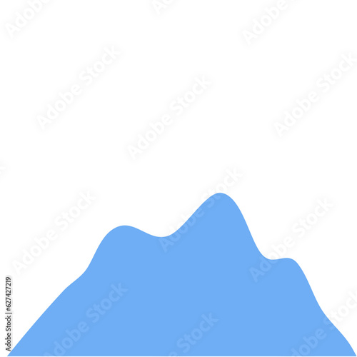 Blue Mountain Silhouette 