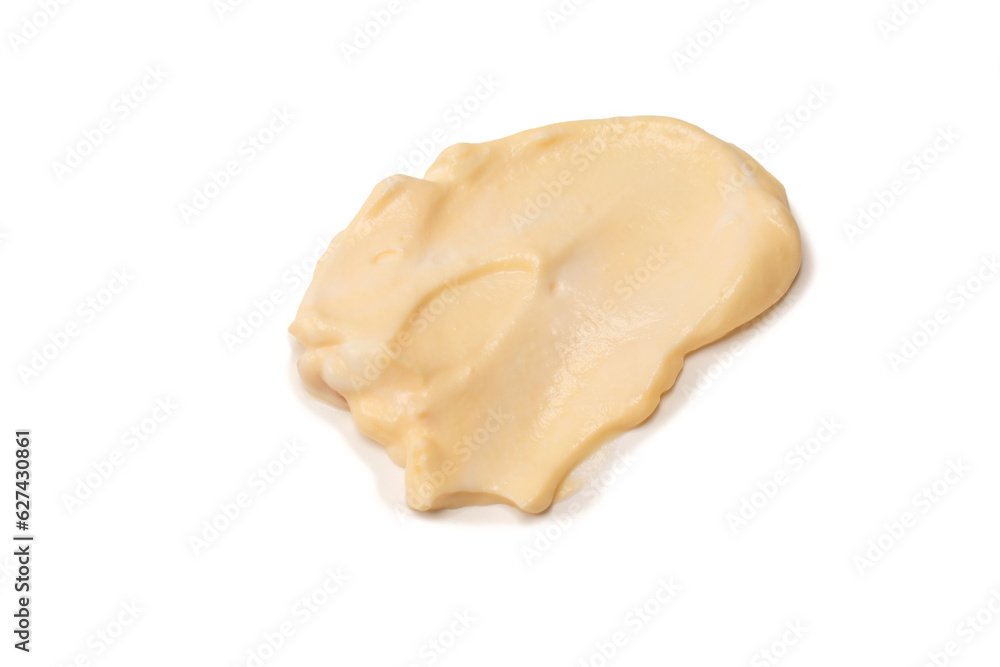 White sauce splashes isolated on white background. White sauce splashes isolated on white background.