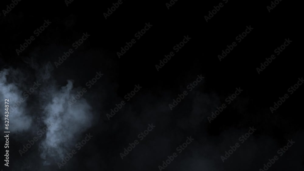 Abstract white smoke in slow motion. Smoke, Cloud of cold fog in light spot background. Light, white, fog, cloud, black background, 4k, ice smoke cloud. Floating fog. Abstract white smoke in slow motion. Smoke, Cloud of cold fog in light spot background. Light, white, fog, cloud, black background, 4k, ice smoke cloud. Floating fog.