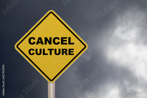 Cancel culture - Crossing sign