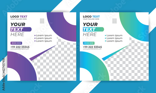 Real estate social media post design Instagram post template.