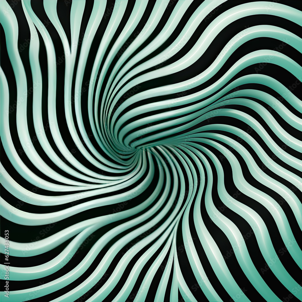 Geometric Abstract Hypnotic Worm, Hole Tunne, Optical Illusion Geometric Abstract Hypnotic Worm, Hole Tunne, Optical Illusion