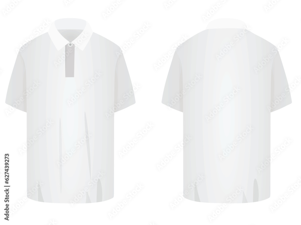 White t shirt. vector illustration White t shirt. vector illustration