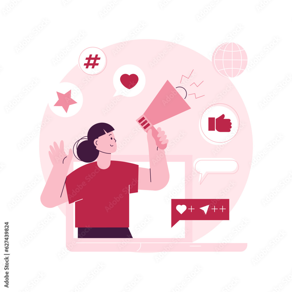 Online marketing abstract concept vector illustration. Digital marketing, online sales, social media strategy, SEO optimization, ecommerce, agency service, internet advertising abstract metaphor. Online marketing abstract concept vector illustration. Digital marketing, online sales, social media strategy, SEO optimization, ecommerce, agency service, internet advertising abstract metaphor.