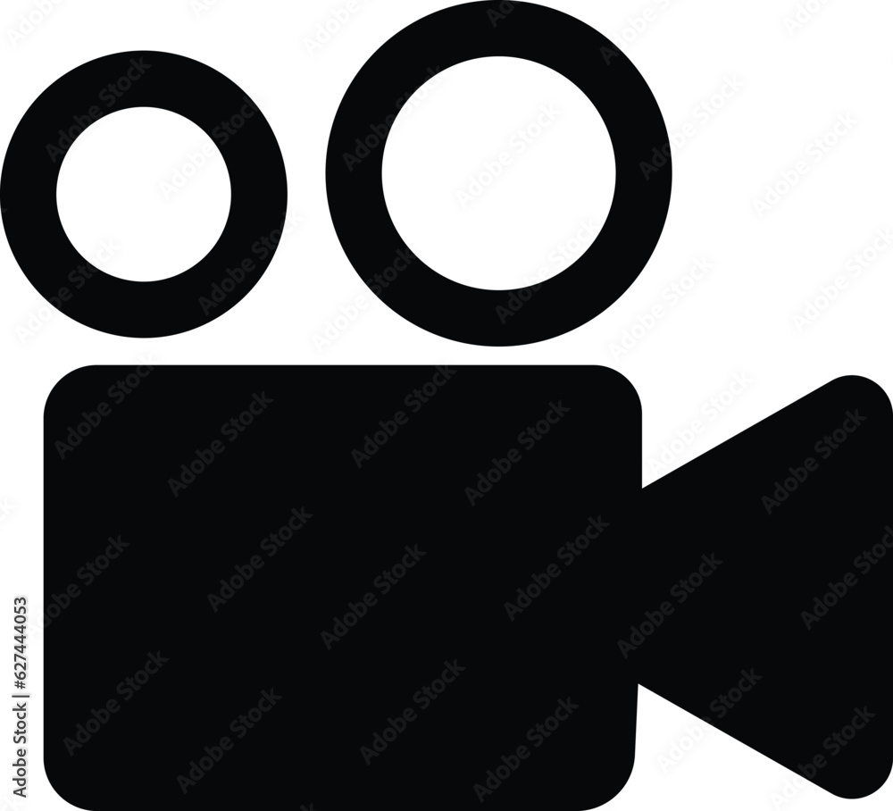 Video camera icon. Cinema camera icon. Film camera, Movie camera icon. logo isolated sign symbol - high quality black style Video camera icon. Cinema camera icon. Film camera, Movie camera icon. logo isolated sign symbol - high quality black style