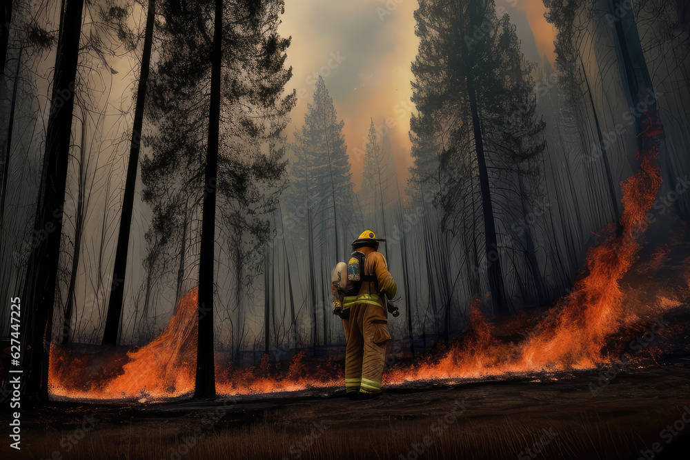 These prompts continue to emphasize the importance of fire prevention, responsible forest management, and the need to protect our environment and communities from the devastating impact of wildfires. 