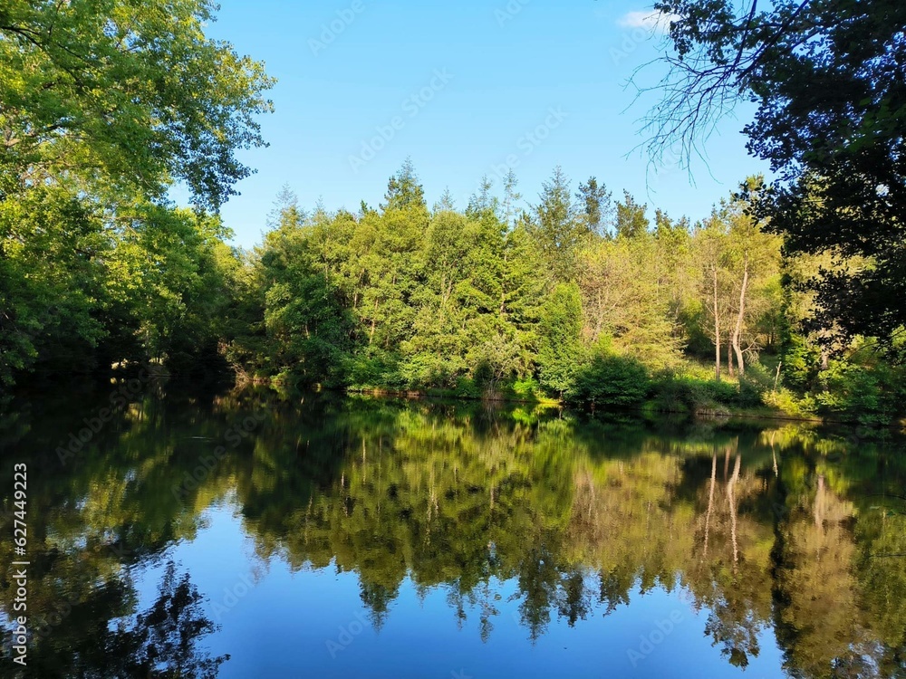 Río Miño en Lugo, Galicia