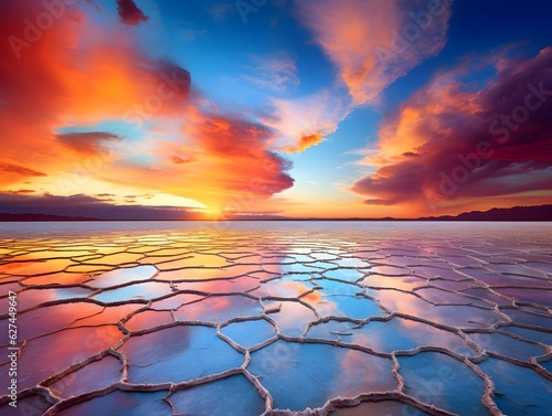 Der Salar de Uyuni: Eine atemberaubende Salzwüste in Bolivien photo