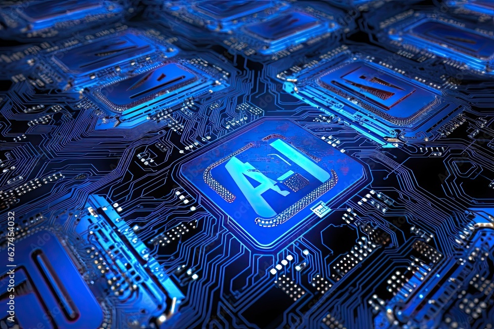 artificial intelligence or modern technology background artificial intelligence or modern technology background