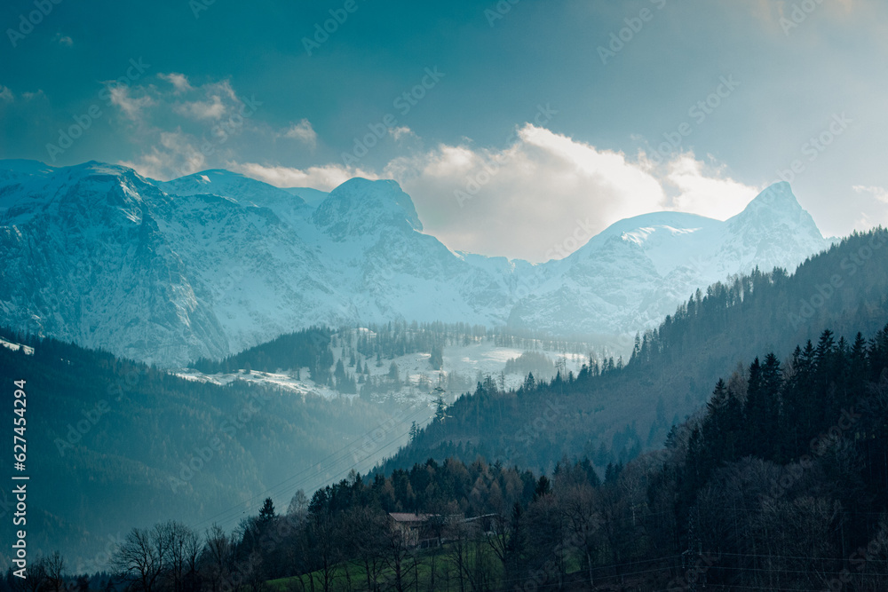 View of Austrian Alps