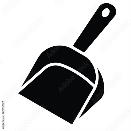 dustpan icon vector design template