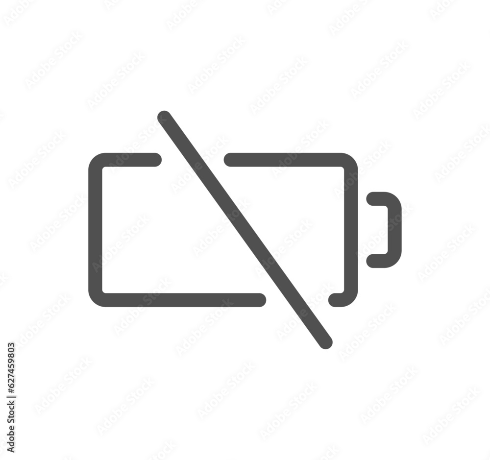 Battery related icon outline and linear vector. Battery related icon outline and linear vector.