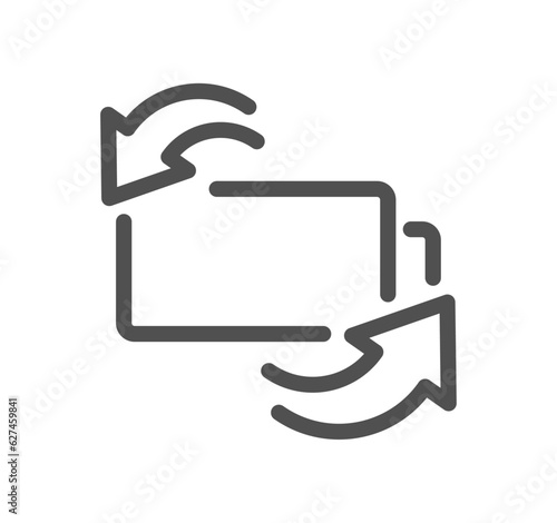 Battery related icon outline and linear vector.