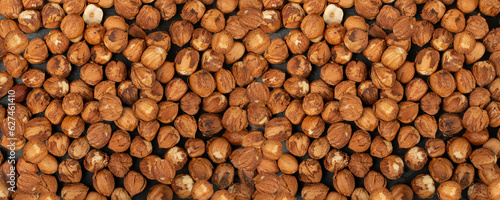 Nut Kernels Texture Background  Hazelnuts Group Mockup  Healthy Organic Nuts Pattern  Nut Kernels