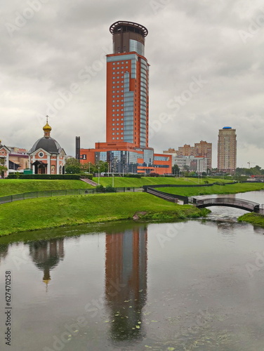 The tower in the city of Shchelkovo photo