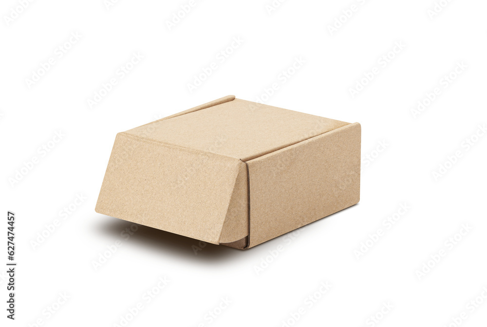 Cardboard box isolated on a transparent background Cardboard box isolated on a transparent background