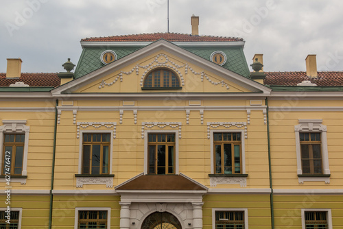 Old traditional building in Burgas, Bulgaria photo