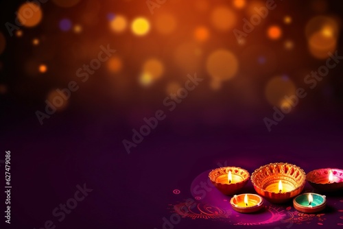 
Diwali Card Banners Copy Space Wishing ideas Diwali Celebration Diwali Images made with AI Generated
