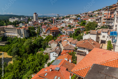 View of Veliko Tarnovo town, Bulgaria photo