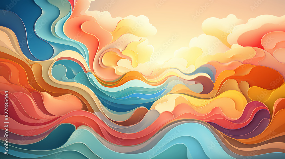bright groovy psychedelic retro background bright groovy psychedelic retro background