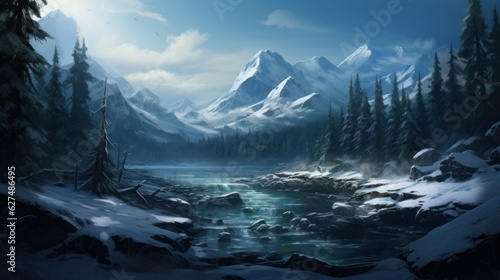 Amazing Winter Game Art