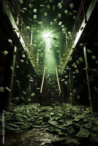 Rain of money. Generative AI