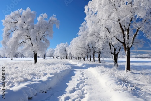 Winter Wonderland visualized on a professional Stockphoto © 4kclips