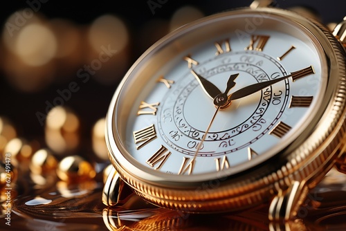 Time visualized on a professional Stockphoto
