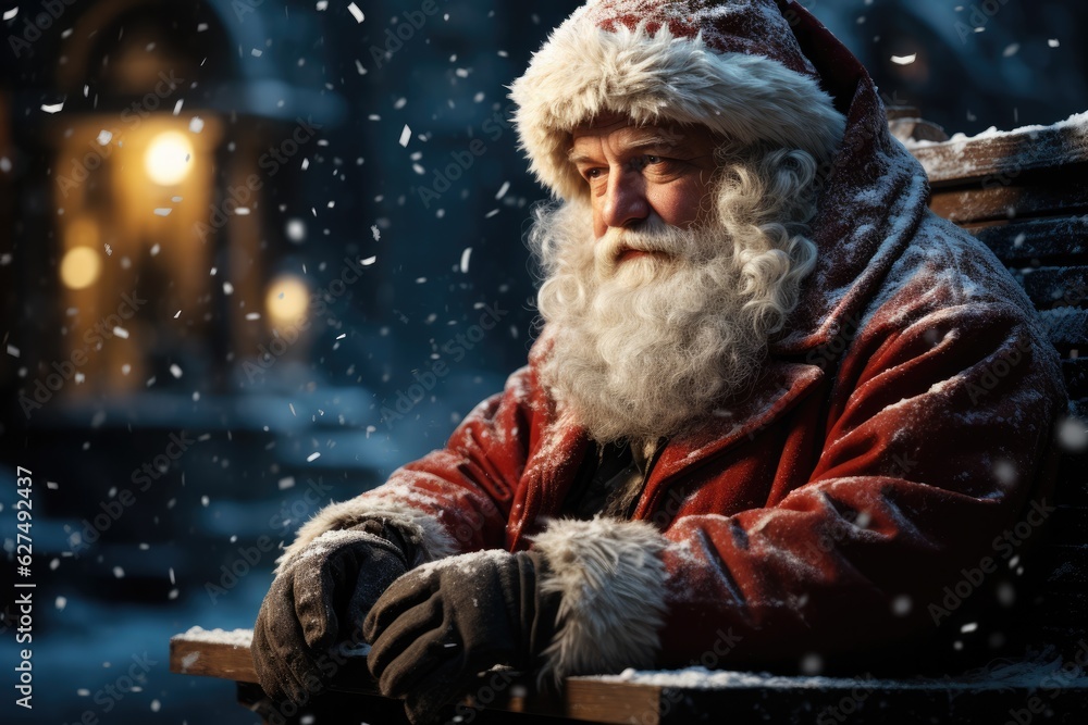 Christmas Winter Wonderland with Santa