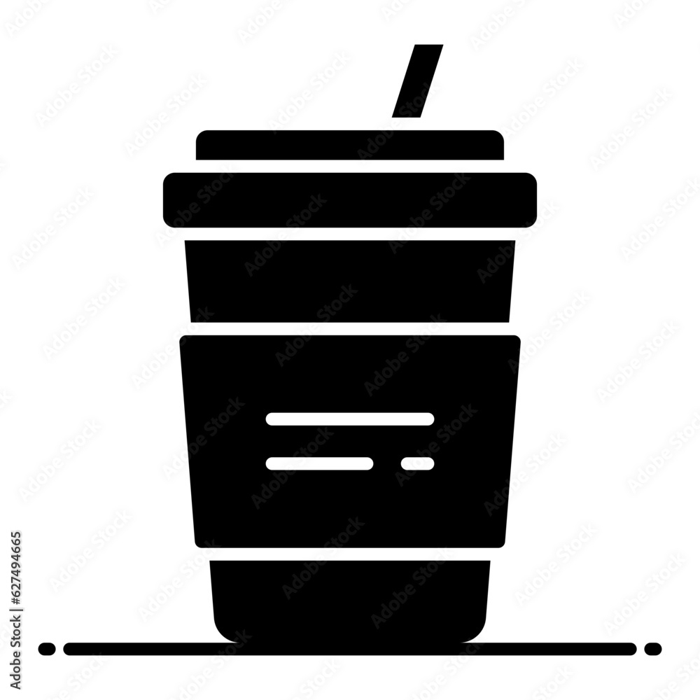 Drinks Glyph Icon Drinks Glyph Icon