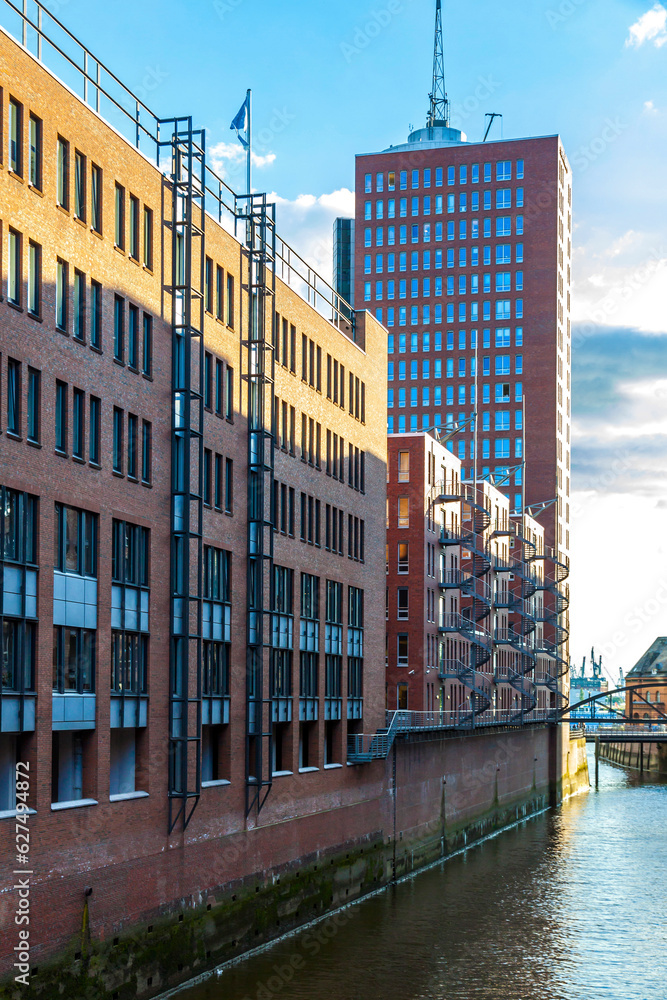 City of Warehouses (German: Speicherstadt) is a disctrict in Hamburg city, Germany. The largest warehouse district in the world. UNESCO World Heritage Site since 2015