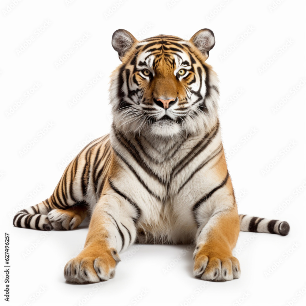 Generative AI, ai, generative Tiger art