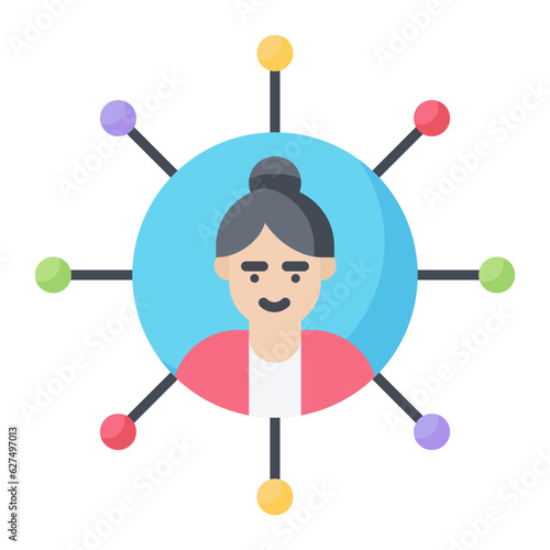 Stakeholder Flat Icon