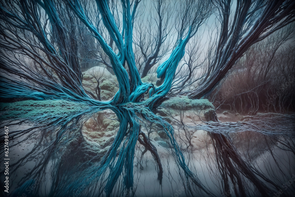 Obraz premium Alien Worlds