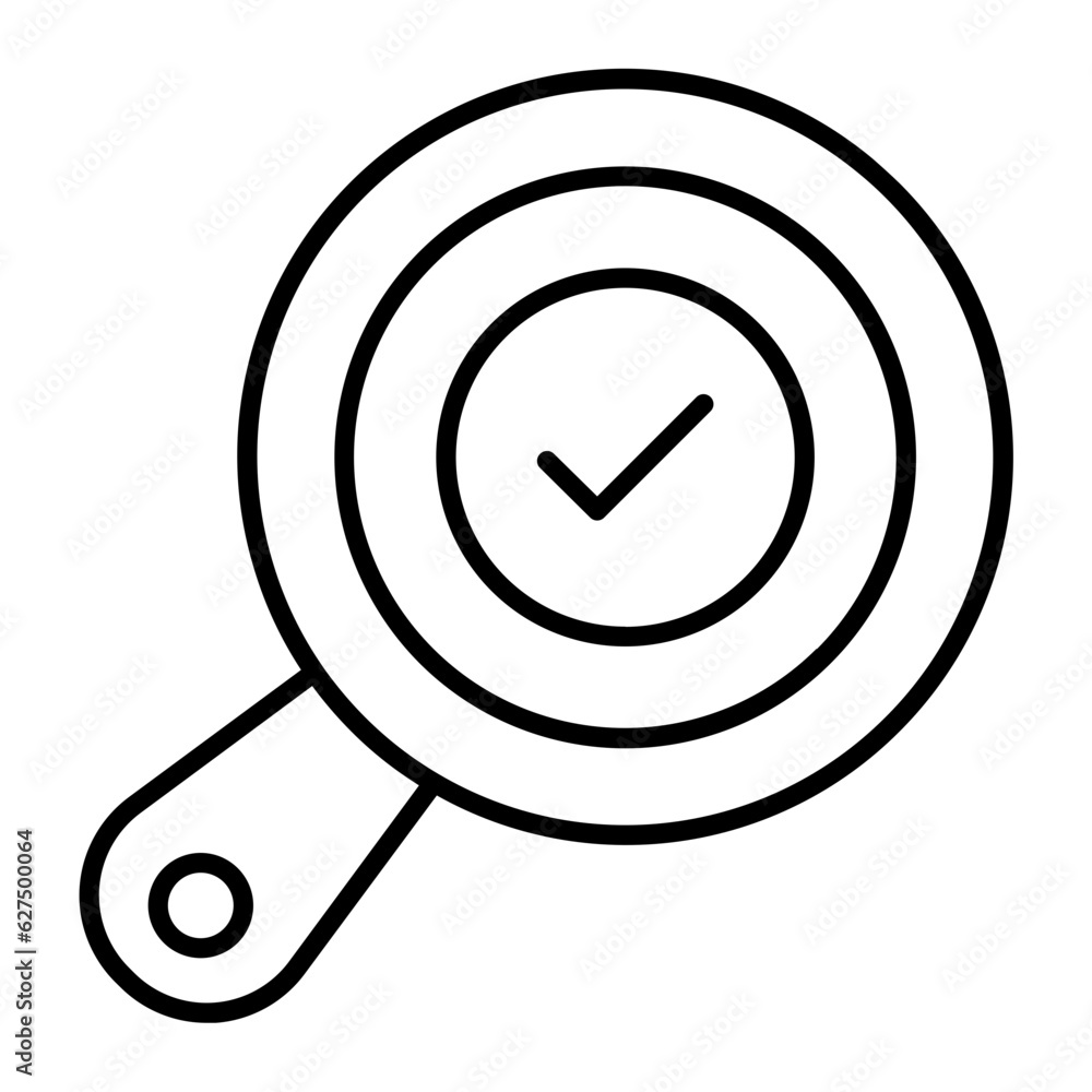 Quality Control Line Icon