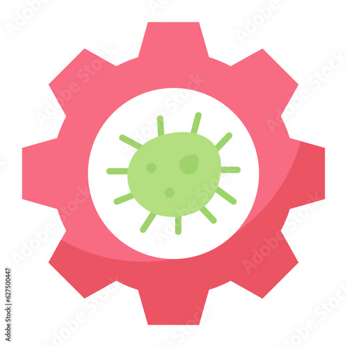 Bioengineering Flat Icon