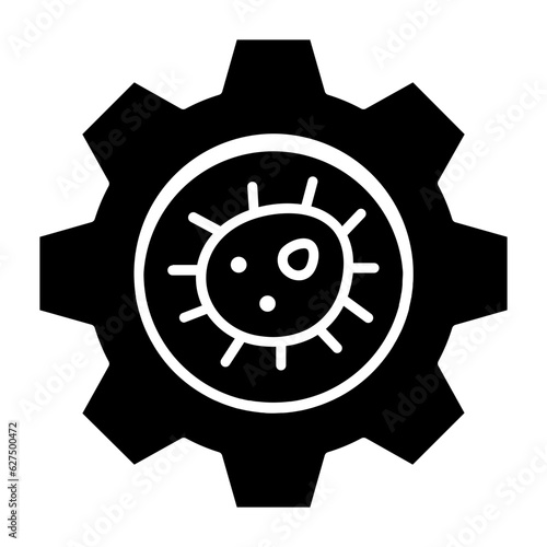 Bioengineering Glyph Icon