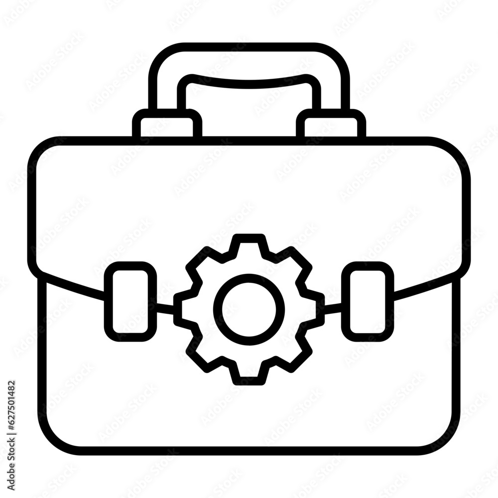 Service Case Line Icon Service Case Line Icon