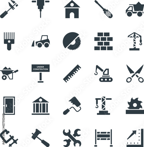 Construction Cool Vector Icons 1

