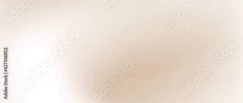 Smooth beige gradient background. Soft neutral liquid wallpaper. Universal nude color texture for banner, flyer, presentation. Abstract blurred backdrop cover. Vector illustration.