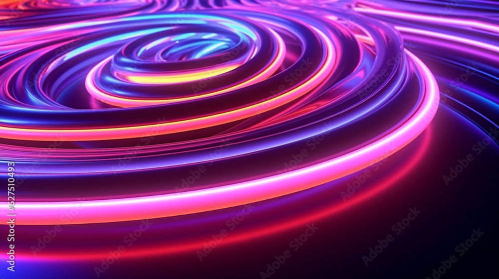 Futuristic cyberspace backgrounds in neon colors. Neon and futuristic maps and roads. Futuristic spaces. Futuristic cyberspace backgrounds in neon colors. Neon and futuristic maps and roads. Futuristic spaces.