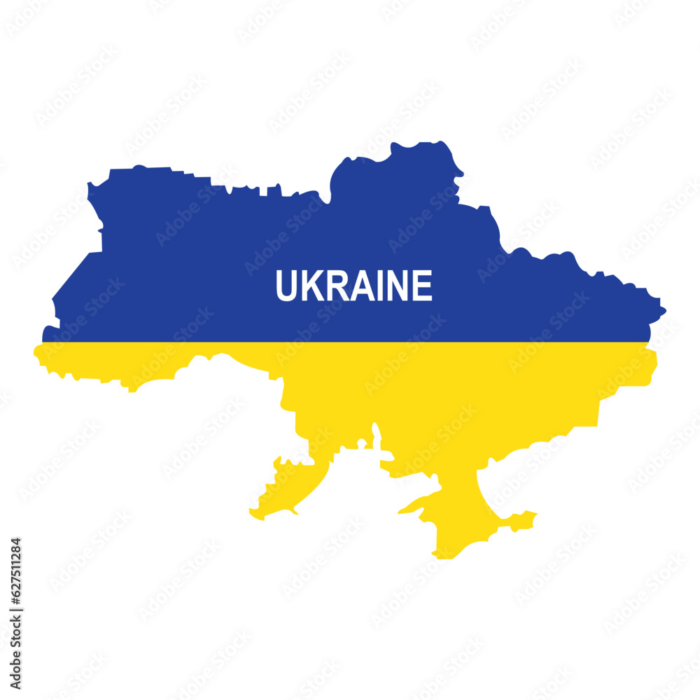Ukraine map icon