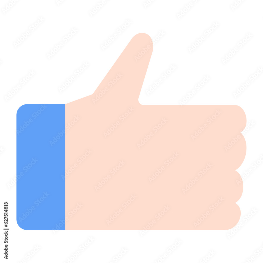 like icon in flat style like icon in flat style