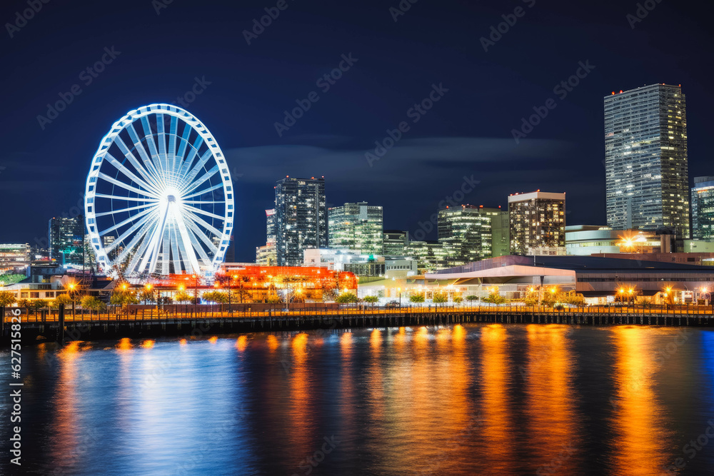 Naklejka premium Yokohama travel destination. Tour tourism exploring.