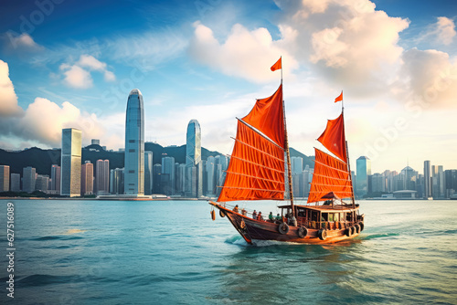 Hong Kong travel destination. Tour tourism exploring.