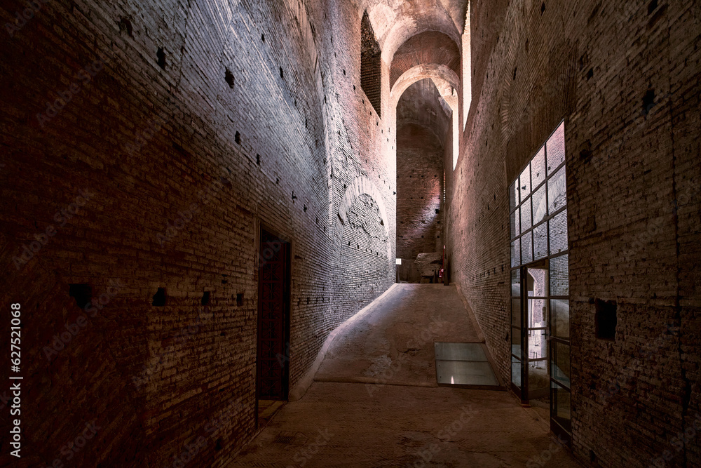 Obraz premium Santa Maria Antiqua byzantine church at the Roman Forum, Italy