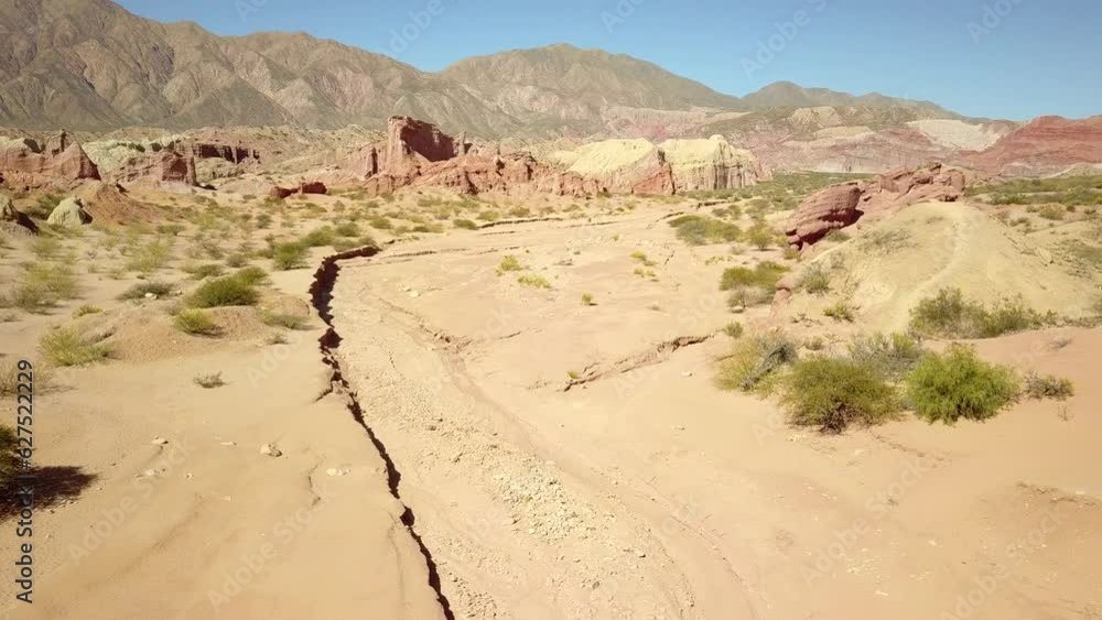 Desert landscape of northwestern Argentina Desert landscape of northwestern Argentina