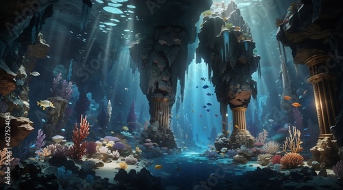 Beautifull Deep Ocean - Generative AI