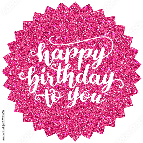 Wall Mural Stickers for birthday card, label or bday banner. Barbie design